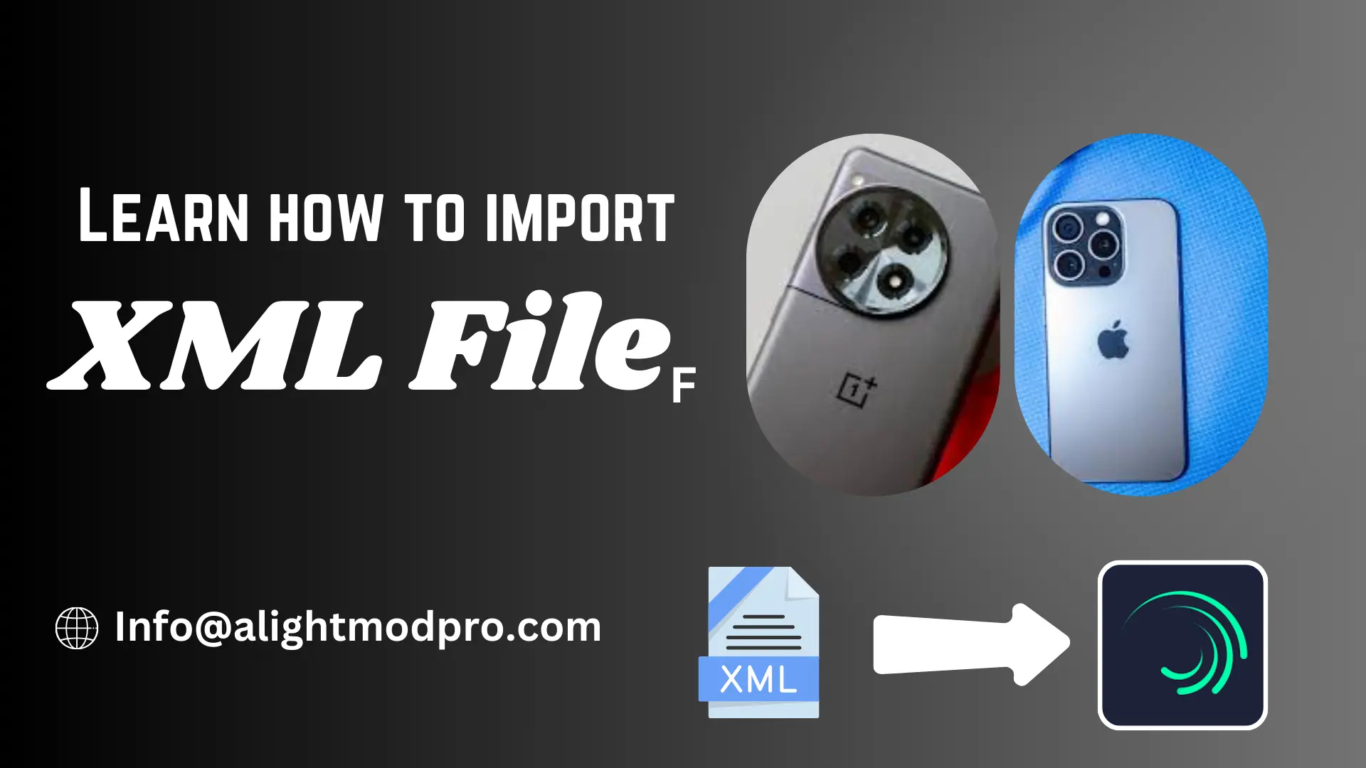 Learn how to import XML file on both Android and iOS in 2025