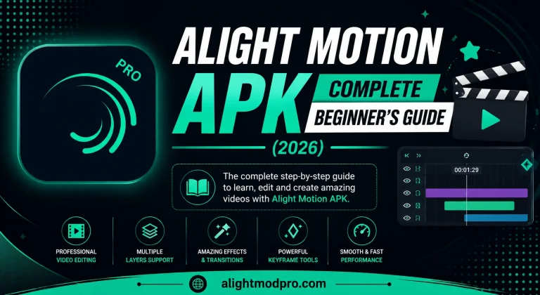 Alight Motion APK Complete Beginner's Guide (2026)