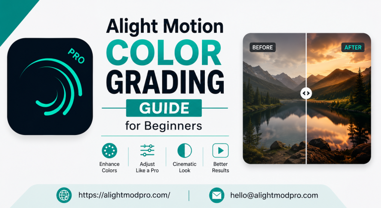 Alight Motion Color Grading Guide for Beginners