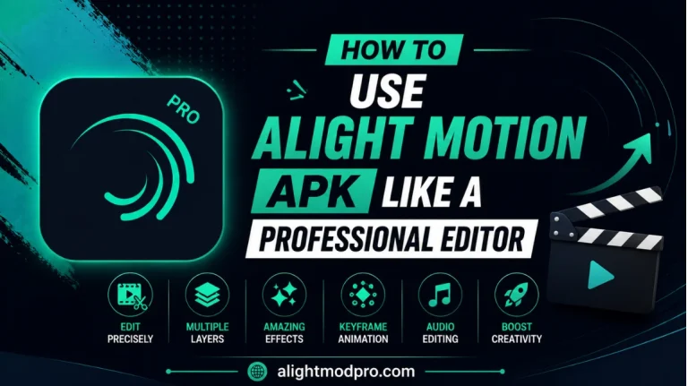 How to Use Alight Motion APK Like a Professional Editor