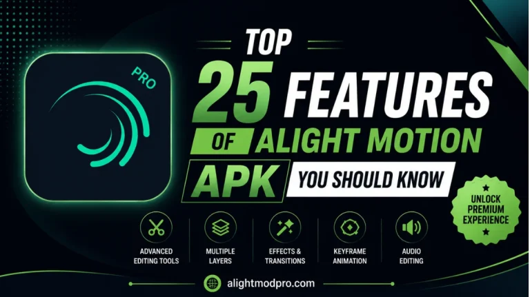 Top 25 Features of Alight Motion APK You Should Know
